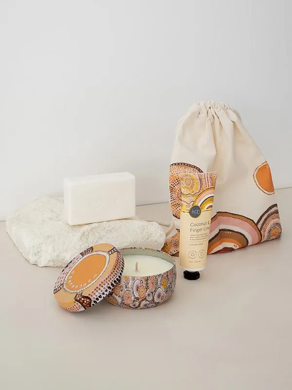 Aboriginal Coconut & Finger Lime Body Gift Set