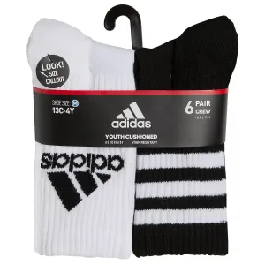 adidas Boys' Padded Boys' Socks Six Pack adidas