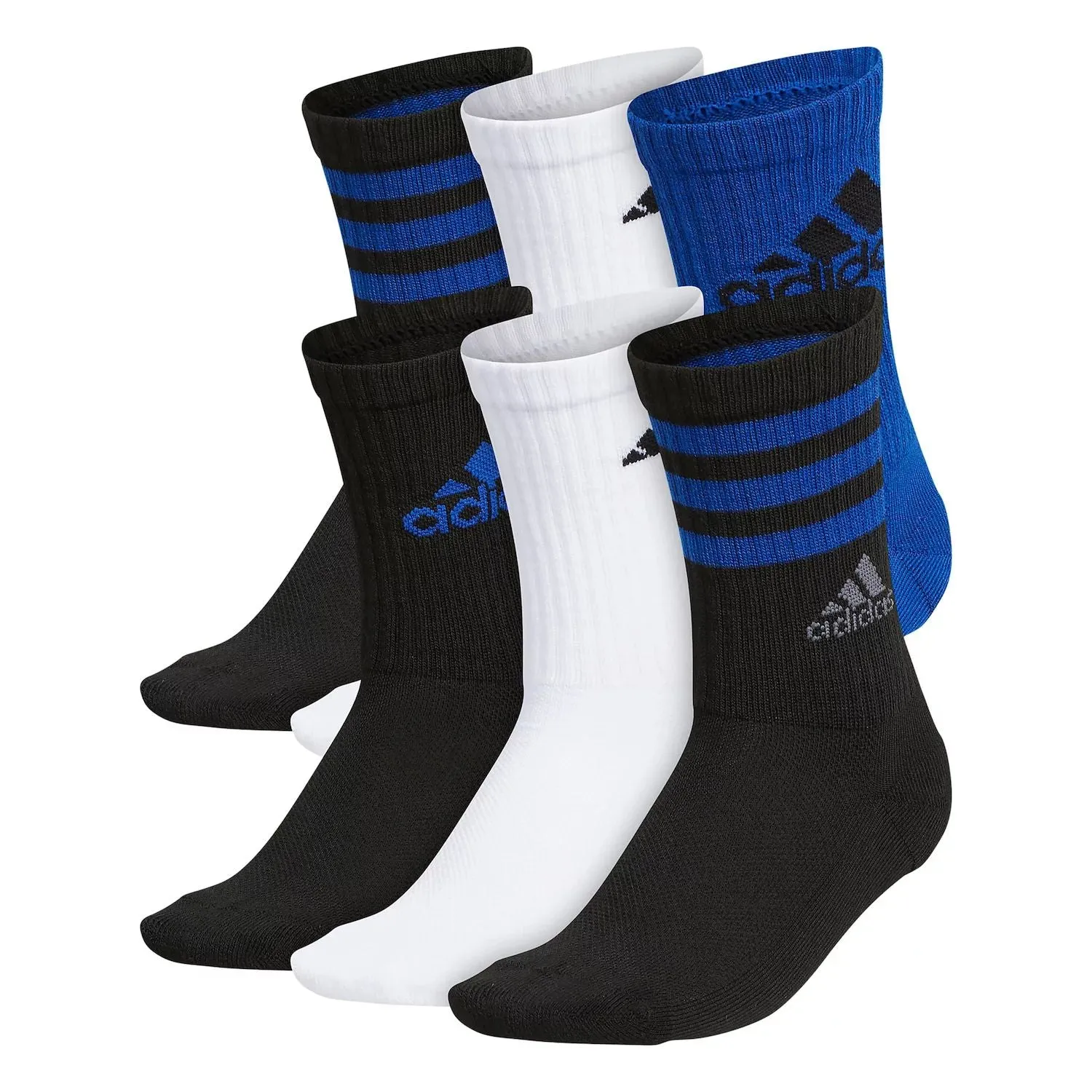 adidas Boys' Padded Boys' Socks Six Pack adidas