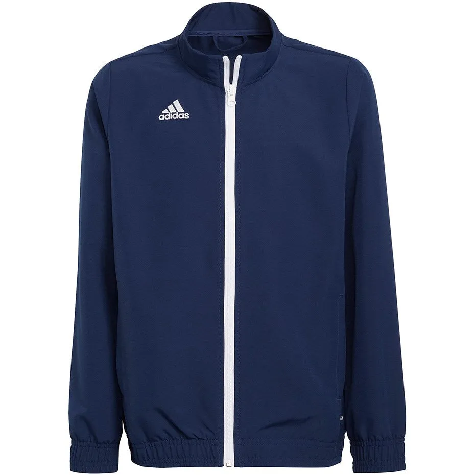 Adidas Entrada 22 Presentation Jacket Navy Blue H57482 140Cm