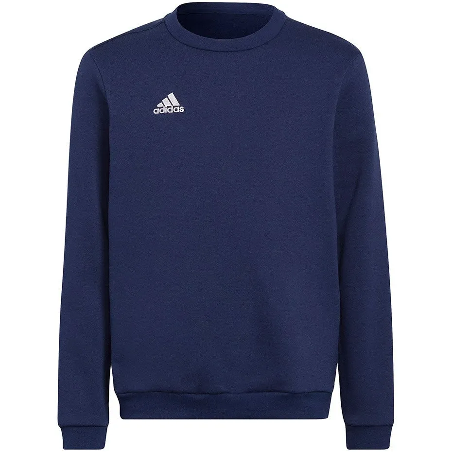 Adidas Entrada 22 Sweat Top Navy Blue H57568 128Cm