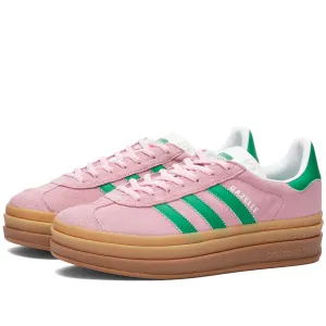 Adidas Gazelle Bold W True Pink, Green & Ftwr White