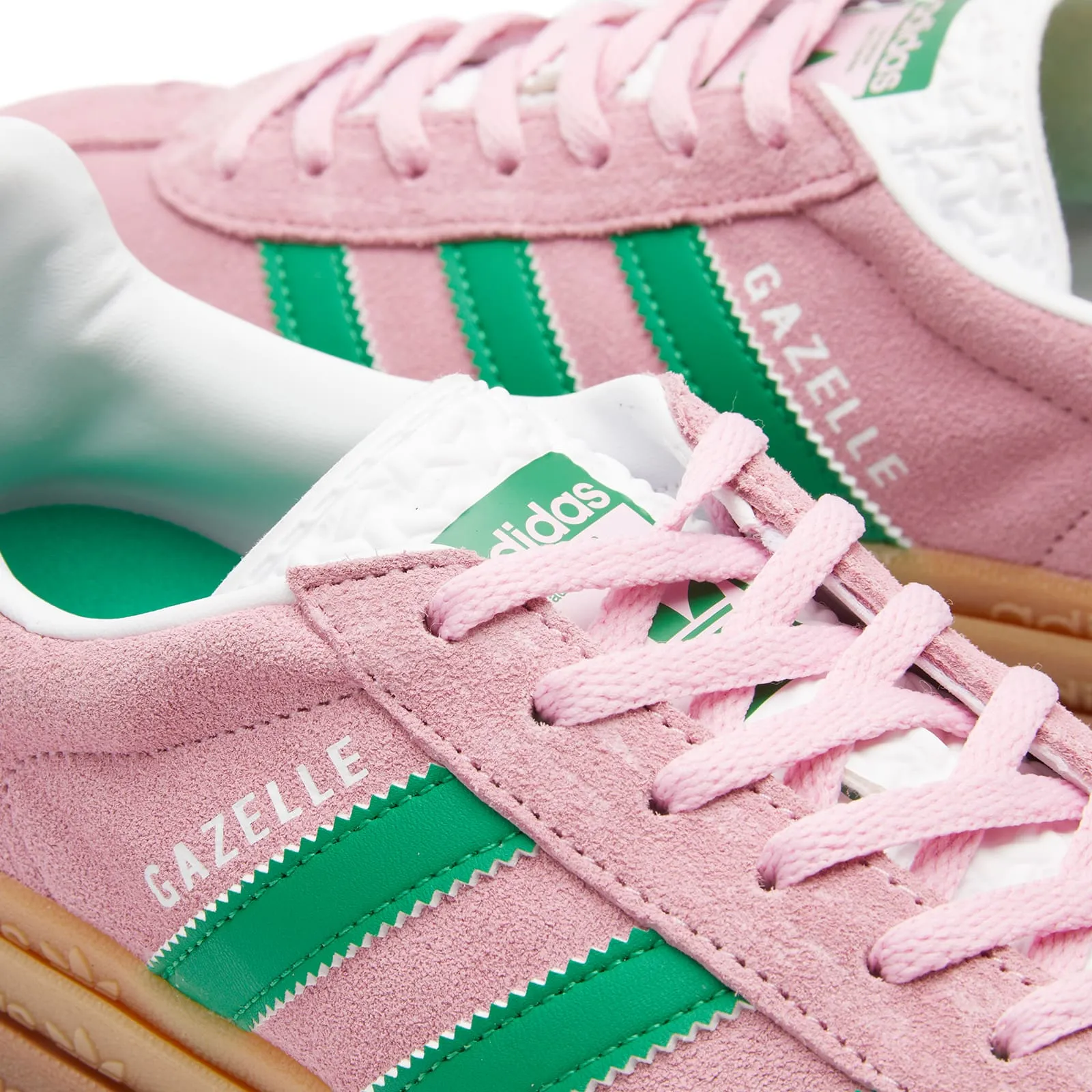 Adidas Gazelle Bold W True Pink, Green & Ftwr White