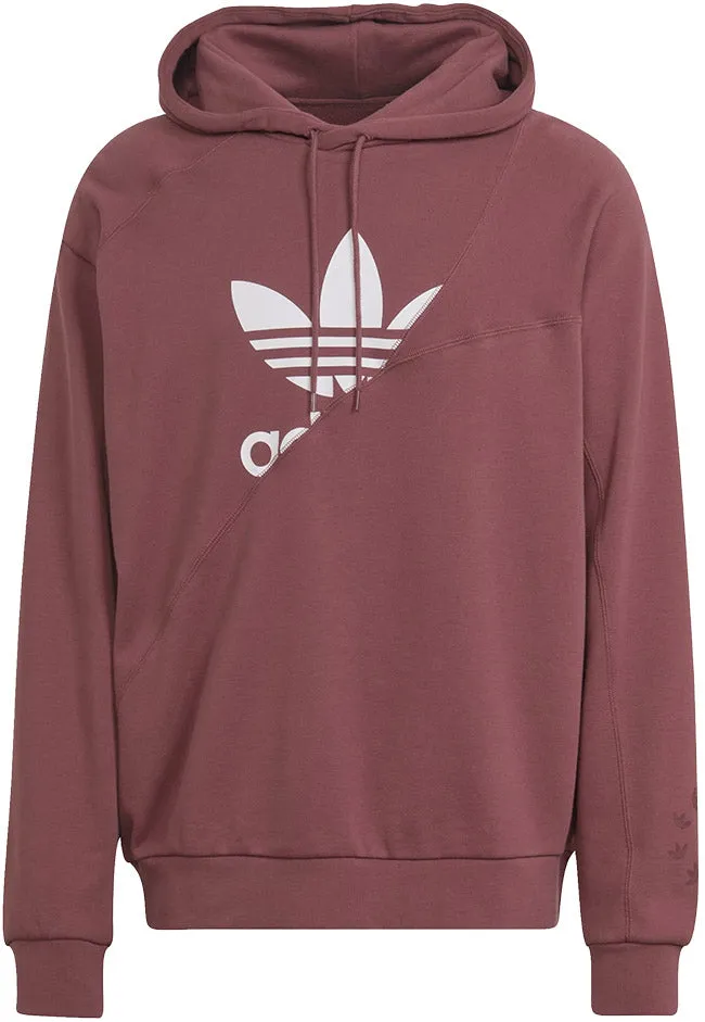 Adidas Originals Mens BLD FT Hoody Burgundy