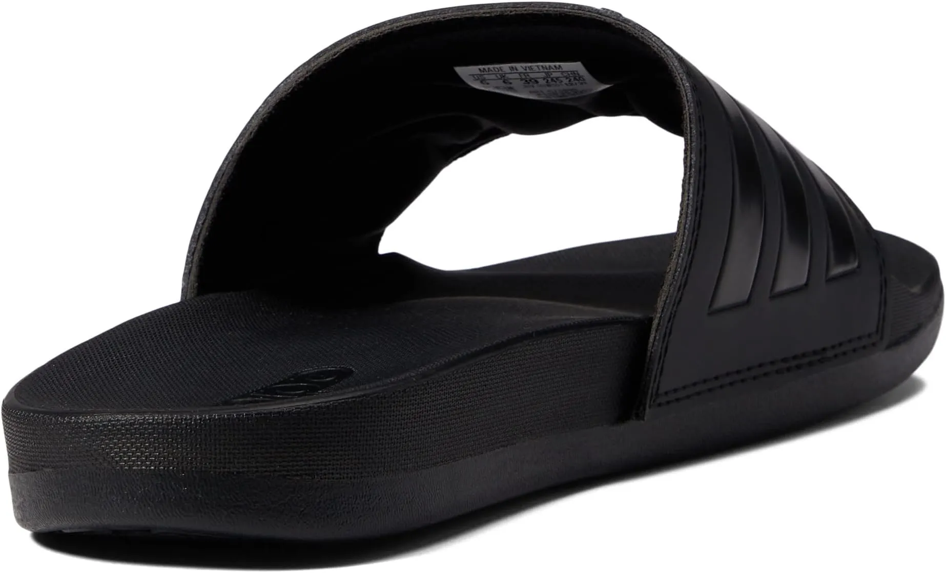 Adilette Comfort Slides adidas, Black/Black/Black 1