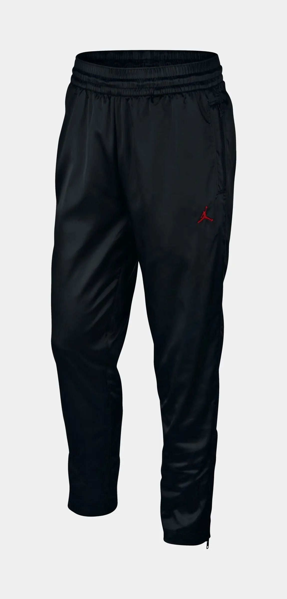 Air Jordan 5 Mens Satin Pants (Black)