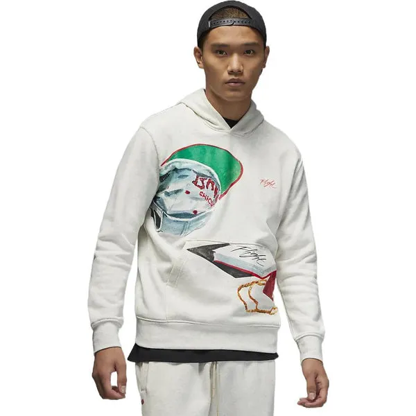 Air Jordan Artist Series Hoodies 'White', white