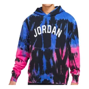 Air Jordan Tie Dye Sports Blue Sweatshirt, blue