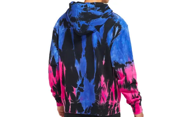 Air Jordan Tie Dye Sports Blue Sweatshirt, blue