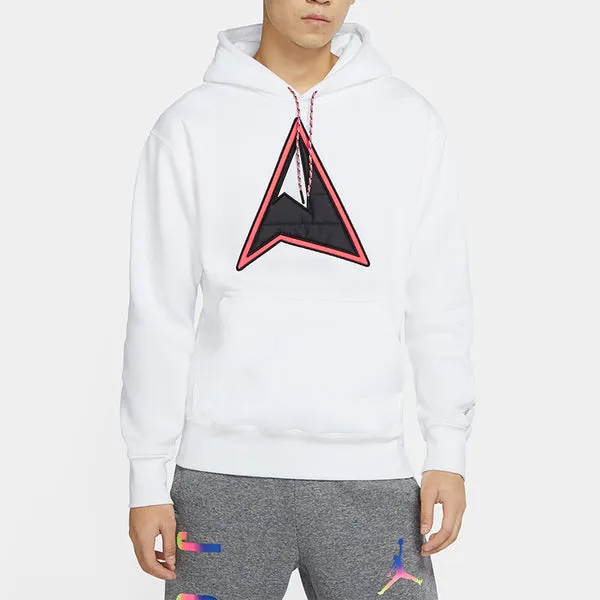 Air Jordan Winter Utility Fleece Casual White Sweatshirt