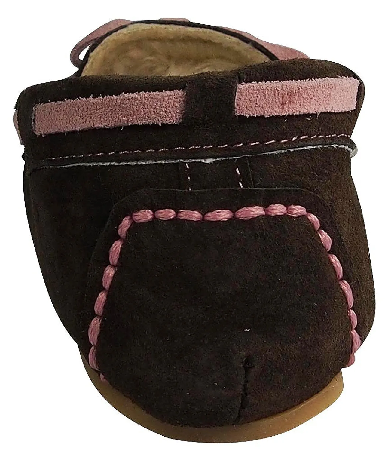 Apres Lamo - Womens Apr?s Moccasin Slipper, Chocolate 39014-6B(M)US