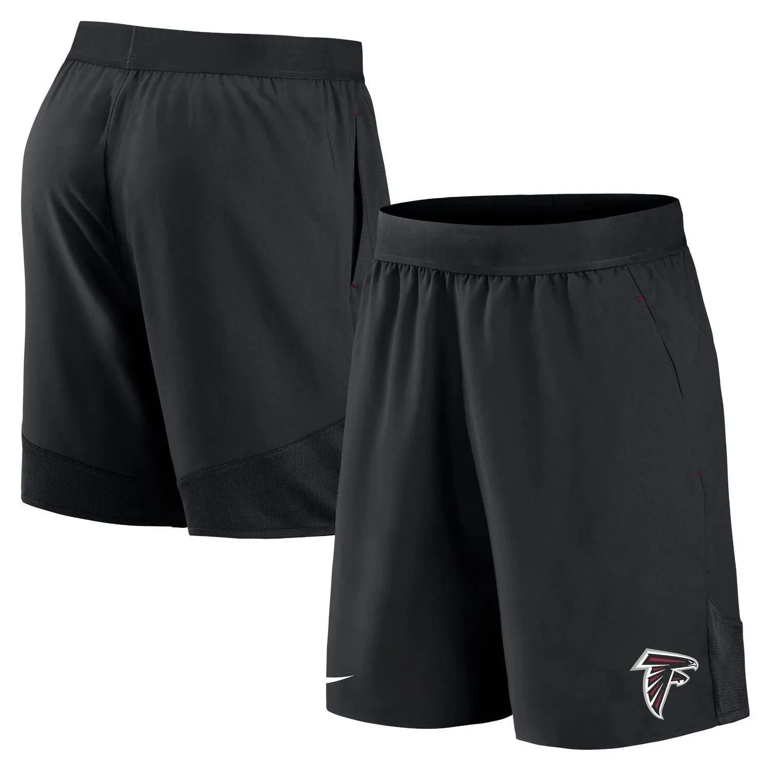 Atlanta Falcons Men's Black Stretch Shorts