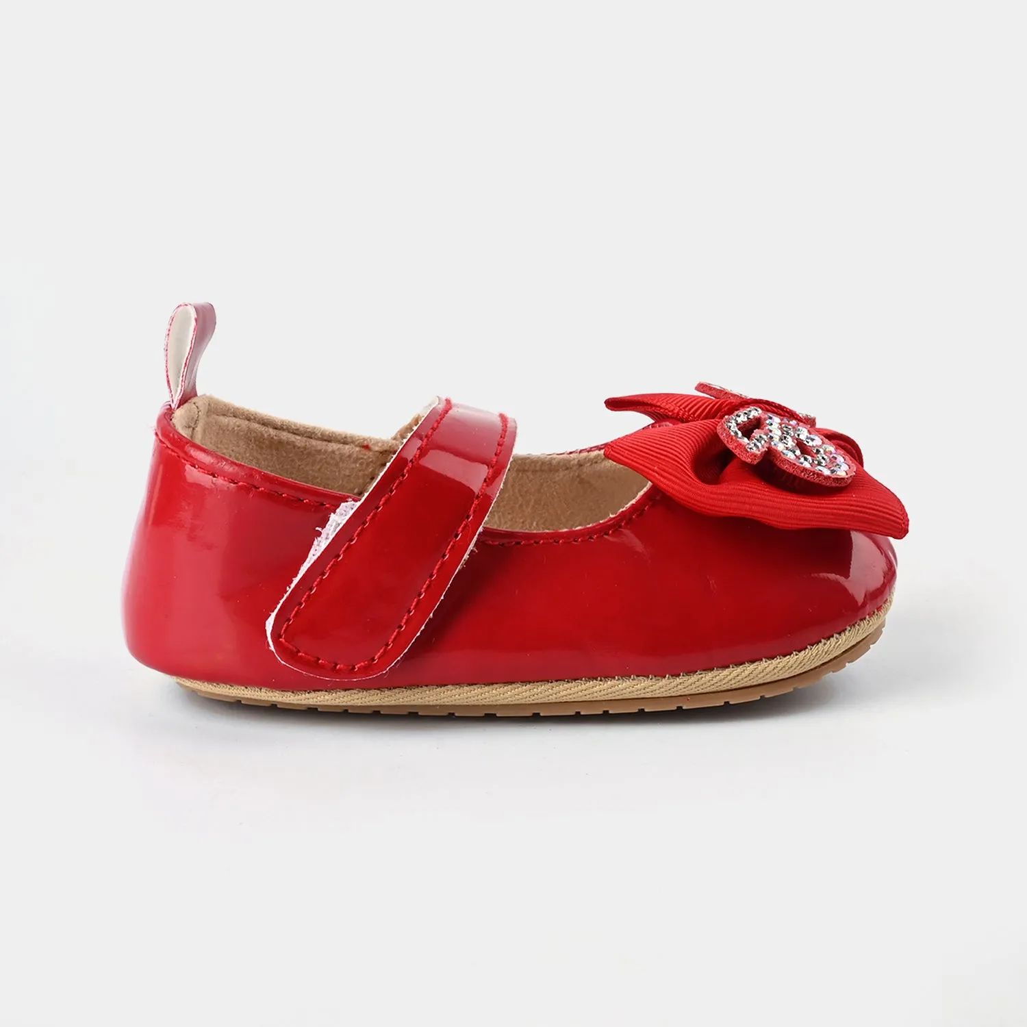 Baby Girl Shoes H42-Red