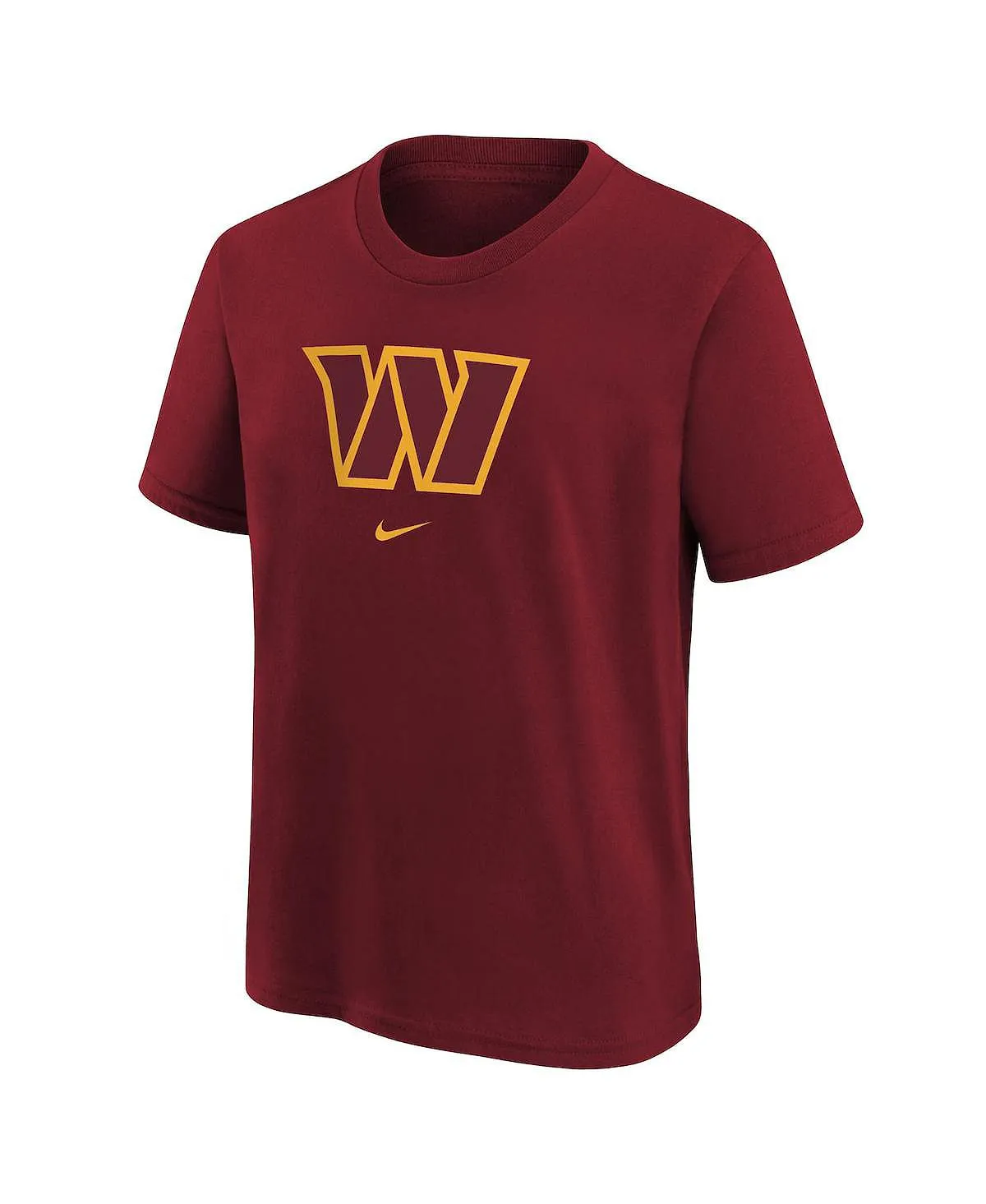 Big Boys Washington Commanders Nike Logo T-Shirt in Burgundy