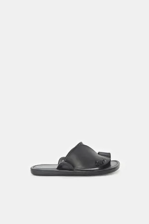 Boys Black Traditional Sandals