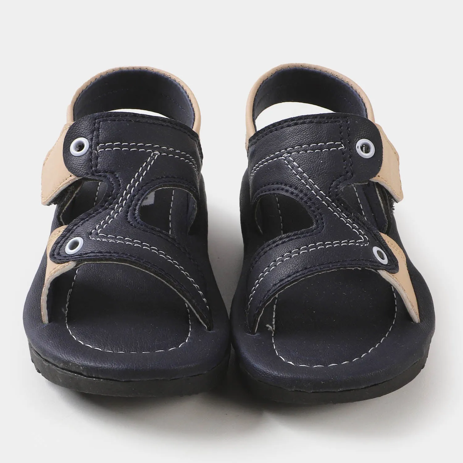 Boys Sandal 203-30 - Navy/Beige