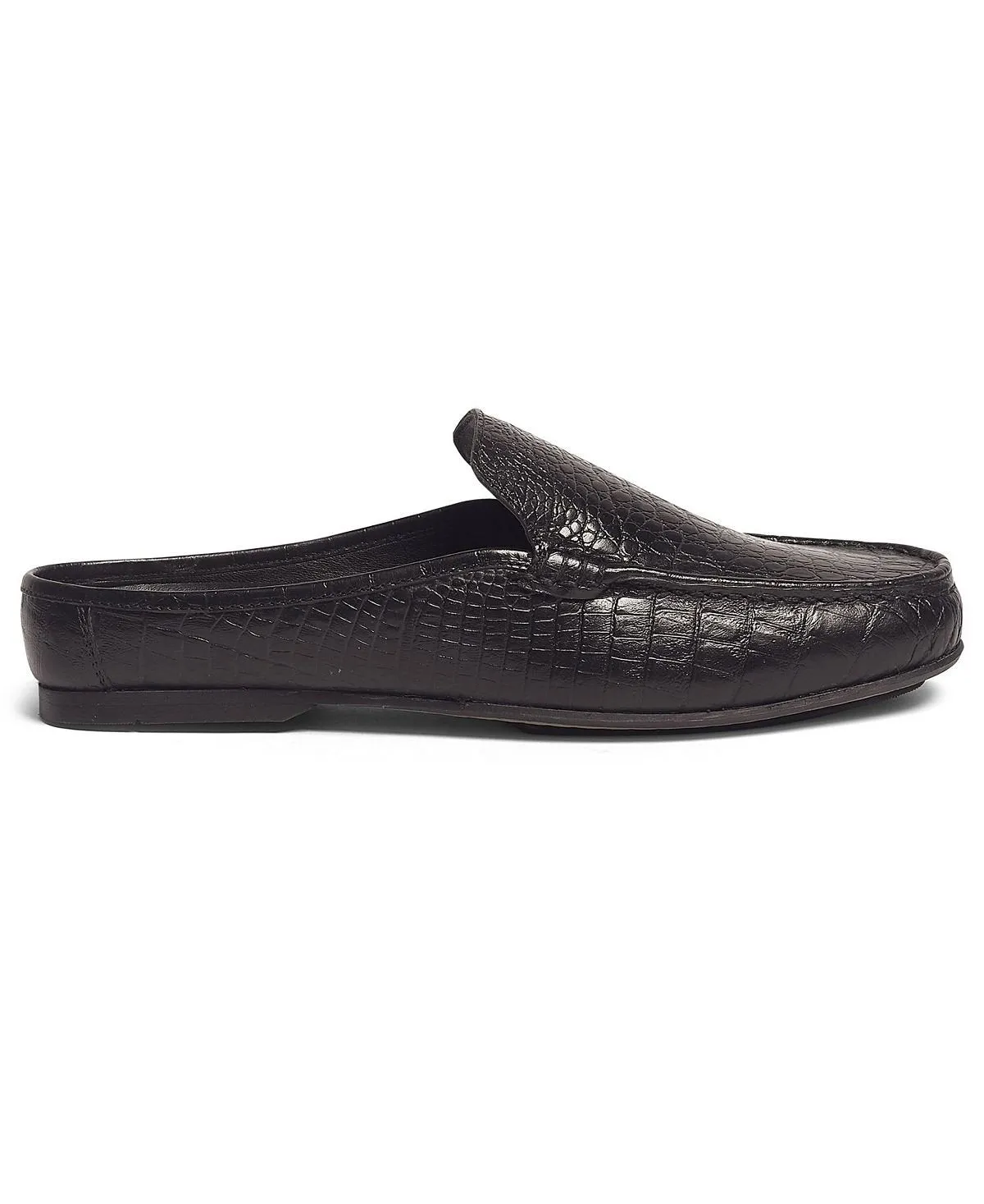 Carlos by Carlos Santana Men's cronos mule slip-on slip-on sneakers, black