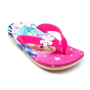 Character Slippers For Girls - Fuchsia