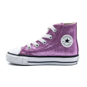 Converse Glitter Sneakers Leather Pink Colour For Kids