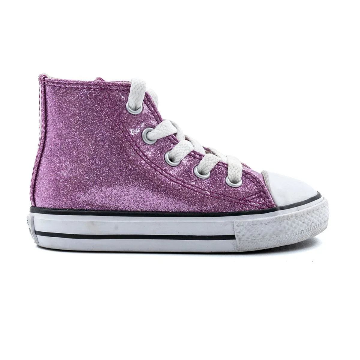 Converse Glitter Sneakers Leather Pink Colour For Kids