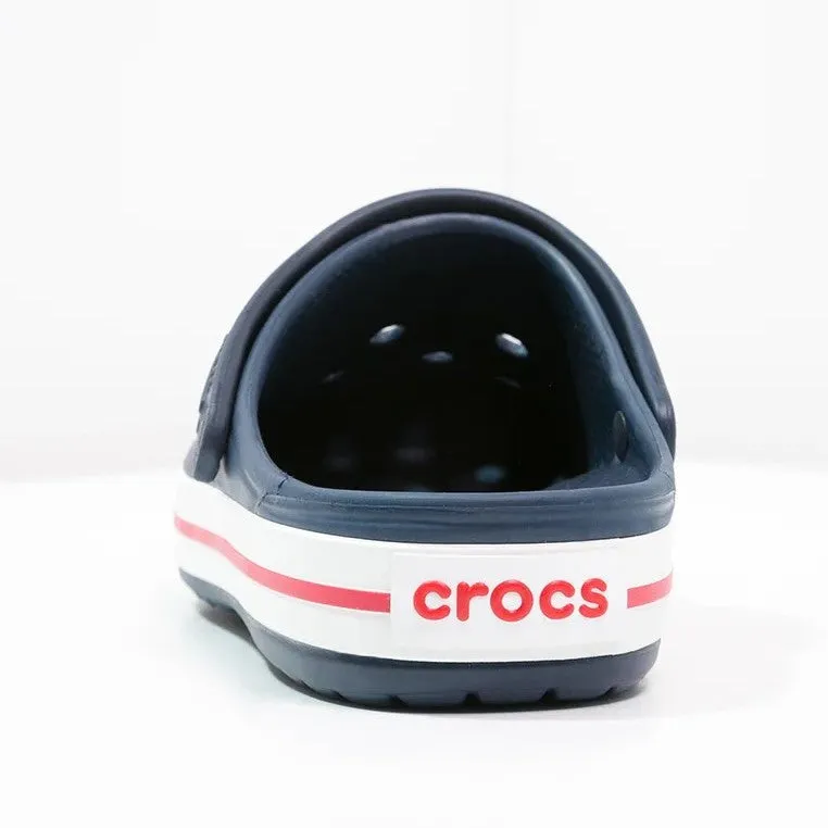 Crocs Crocband Clogs, navy/white/red