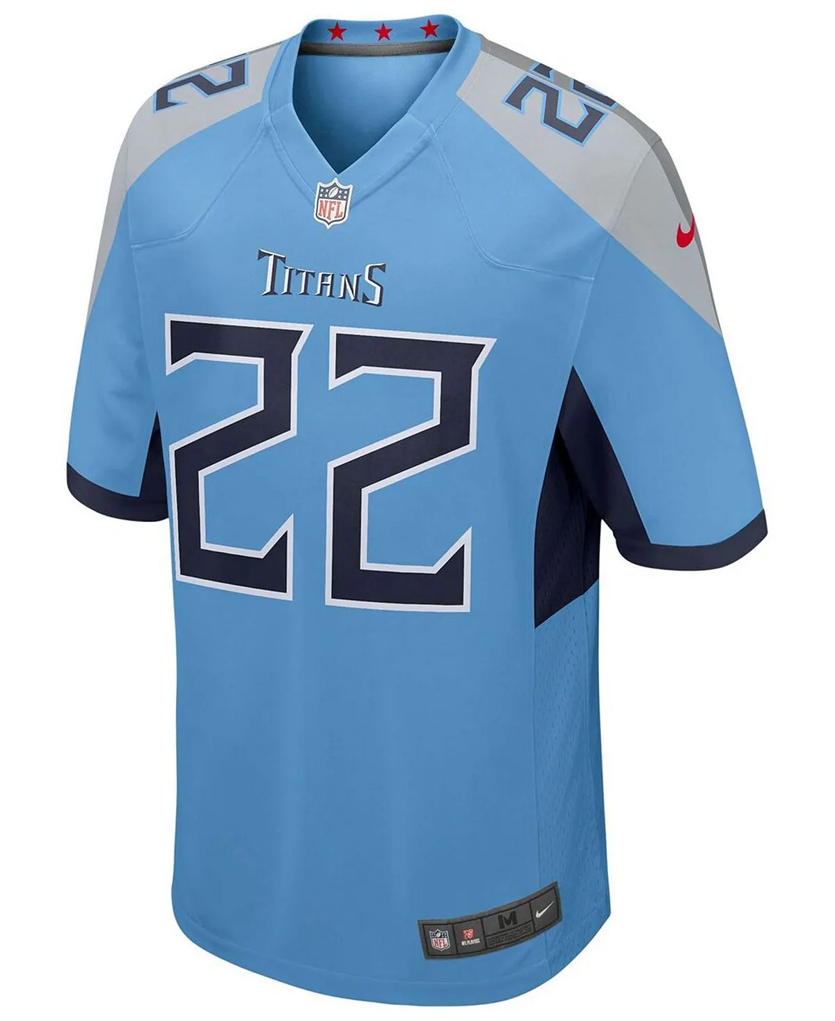 Derrick Henry Tennessee Titans Nike Boys/Girls Light Blue Game Jersey