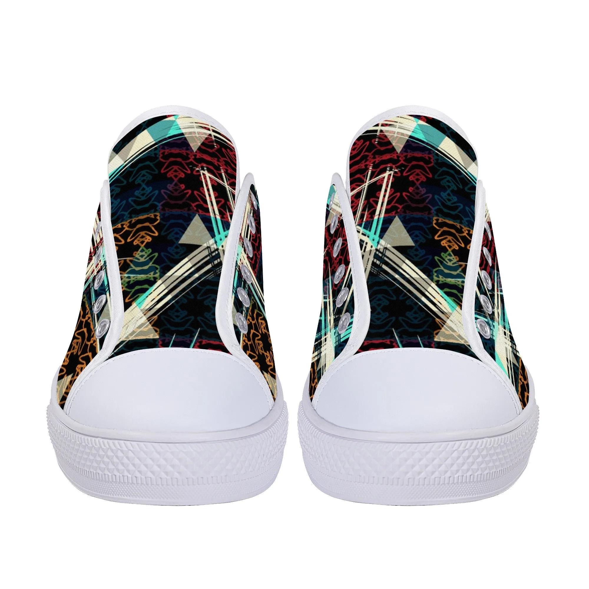 Designer Low Top Canvas Shoes - FXS X3