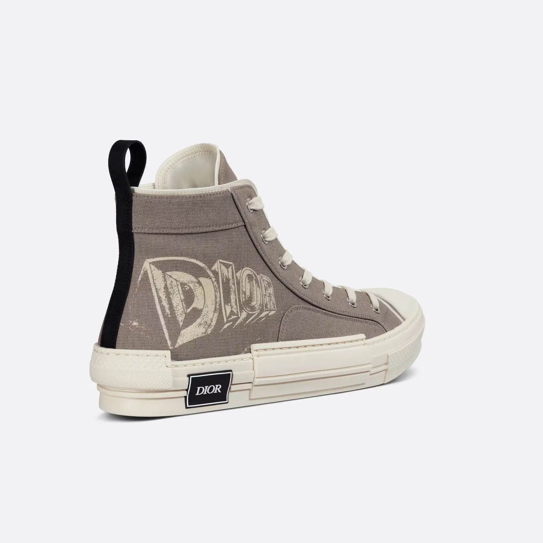 Dior B23 High-top AsteroDior sneakers, beige