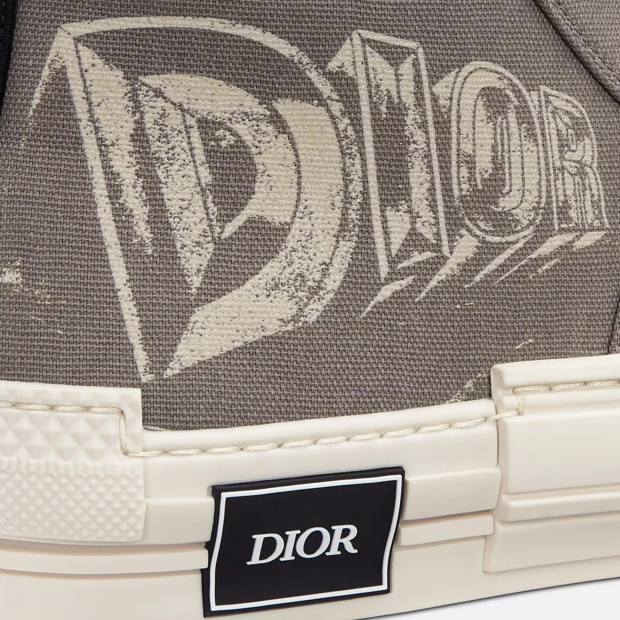 Dior B23 High-top AsteroDior sneakers, beige