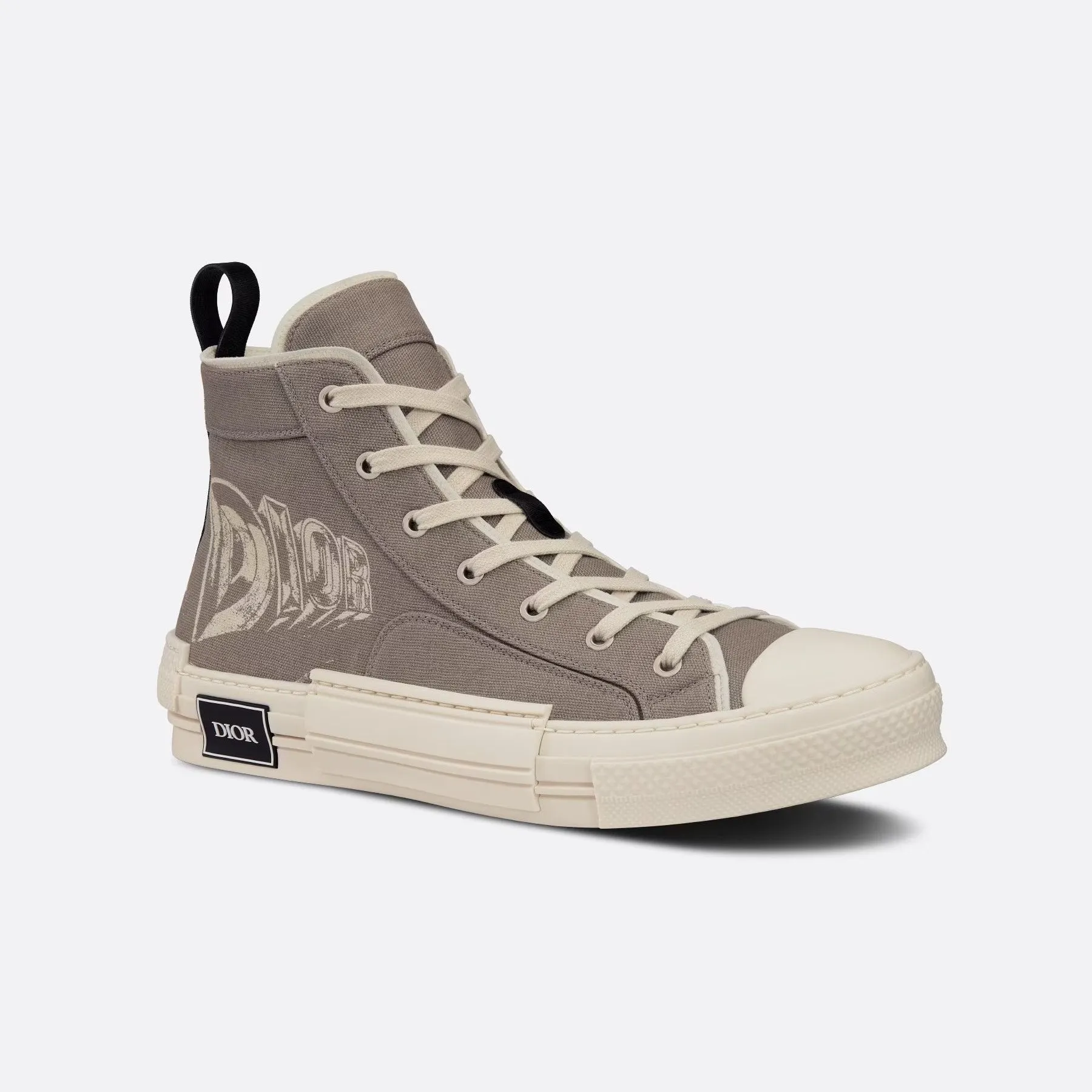 Dior B23 High-top AsteroDior sneakers, beige