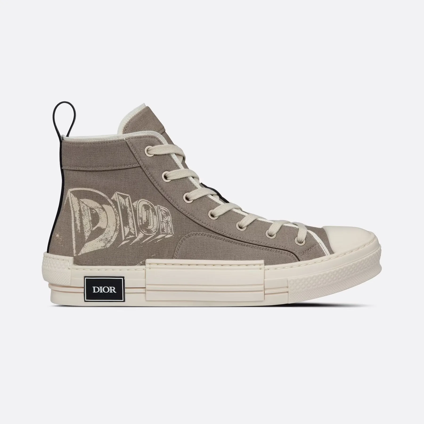 Dior B23 High-top AsteroDior sneakers, beige