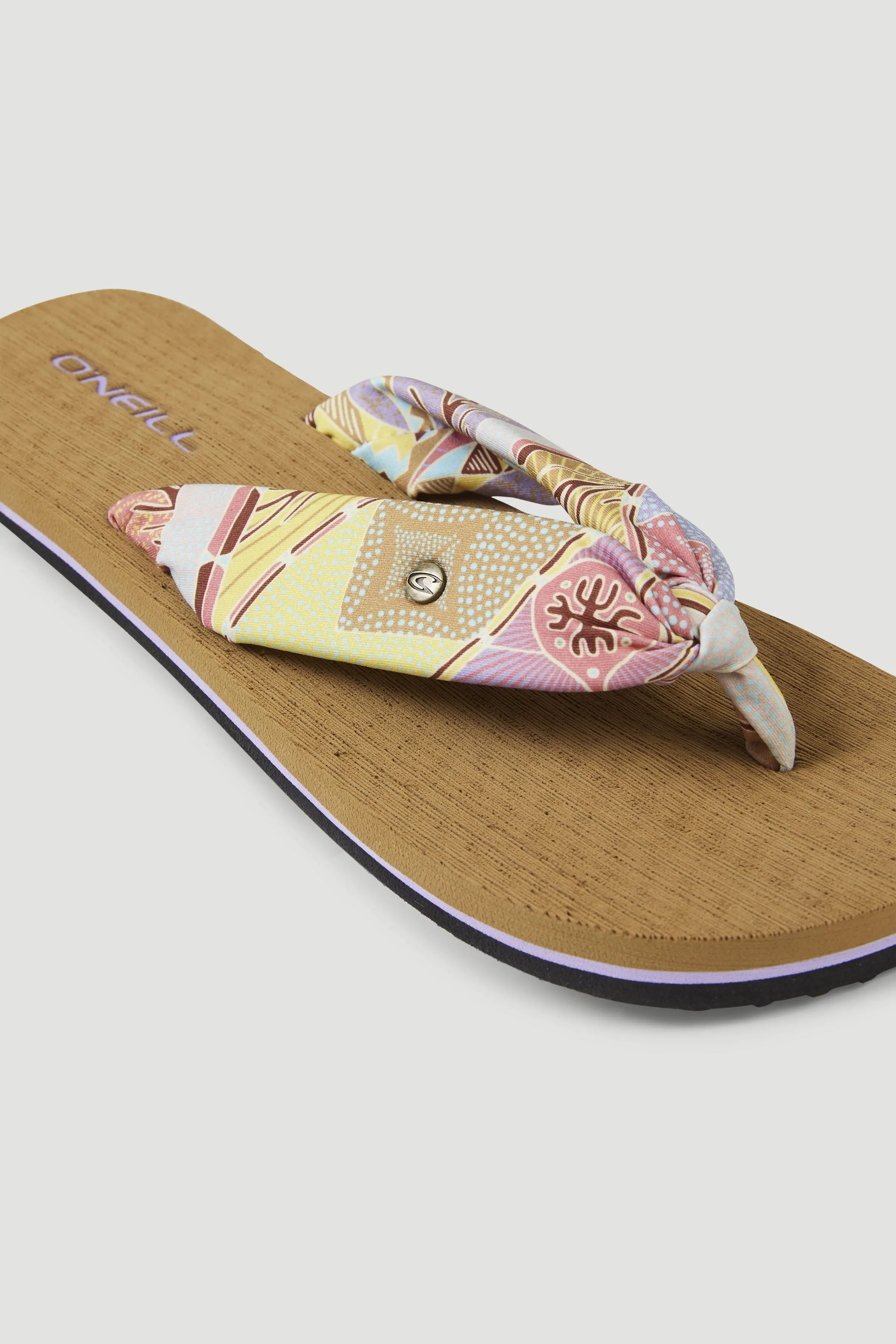 Ditsy Sun Bloom™ Sandals | Yellow Scarf Print