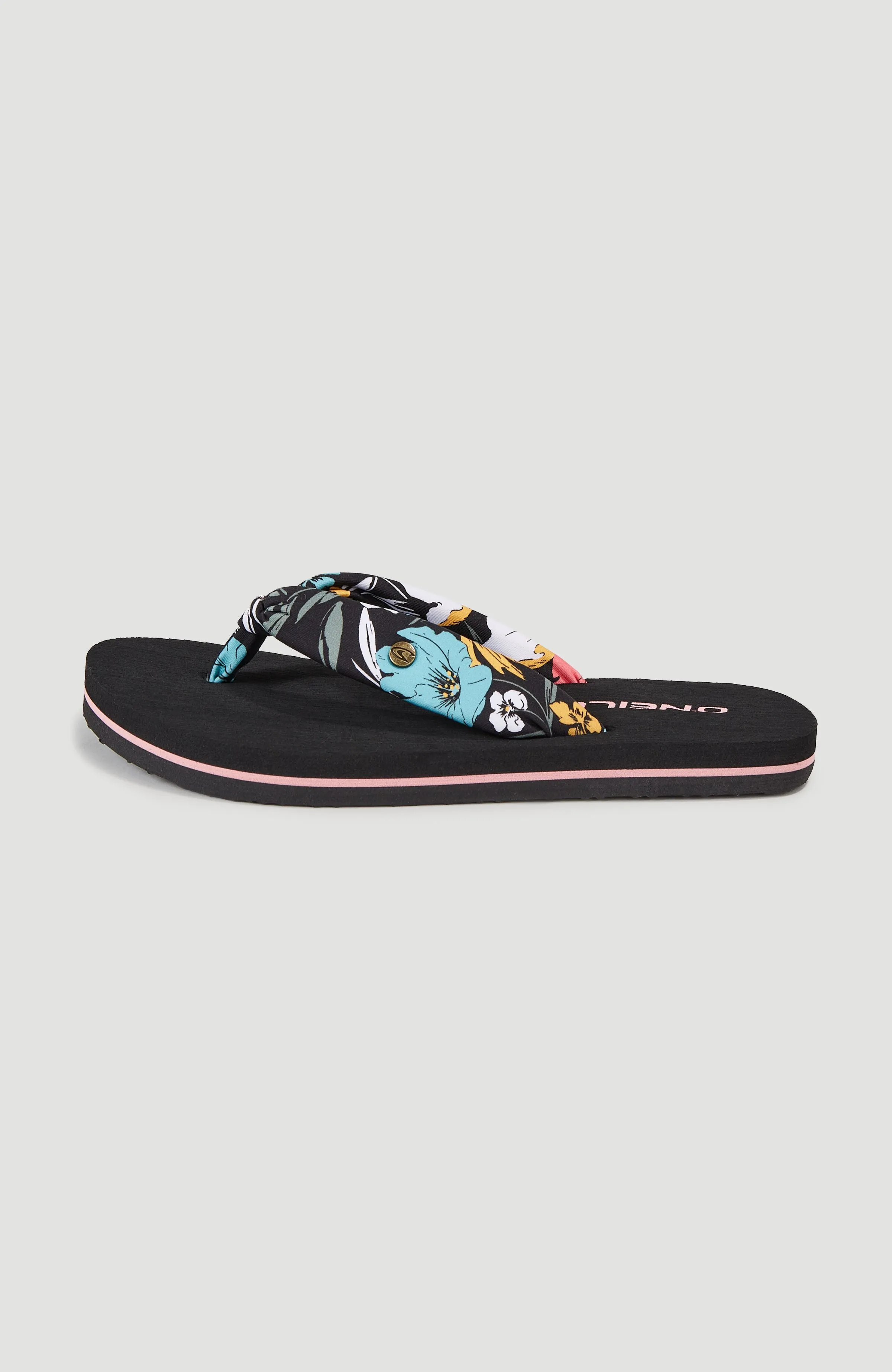 Ditsy Sun Sandals | Black/Blue Bluemchen