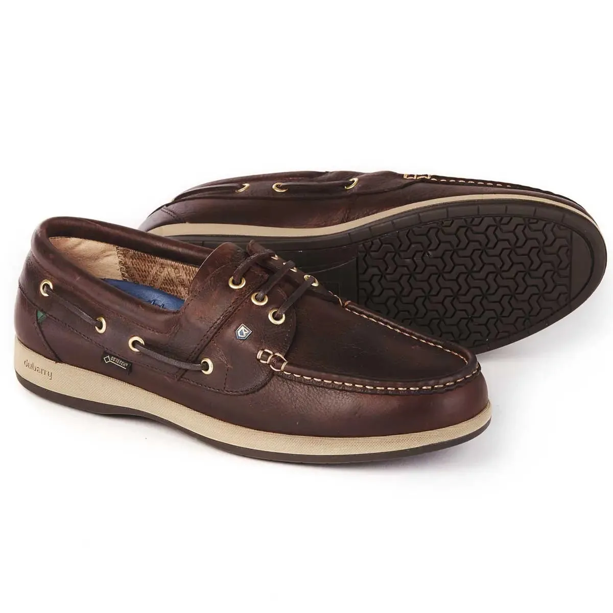 DUBARRY Mariner Deck Shoes - Men's Gore-Tex - Mahogany