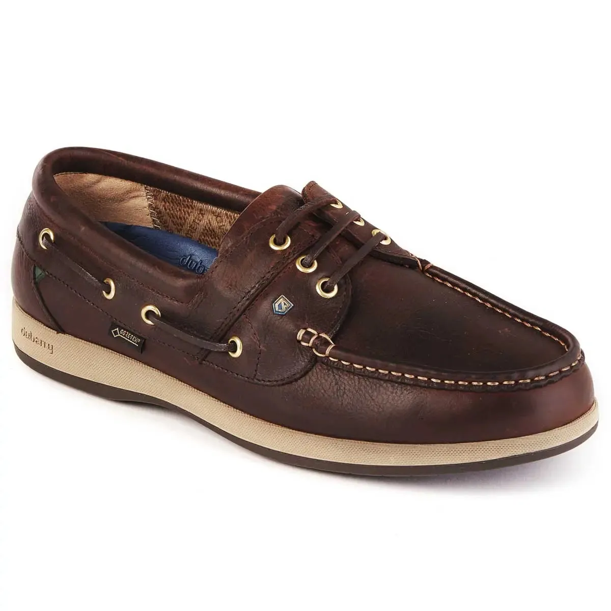 DUBARRY Mariner Deck Shoes - Men's Gore-Tex - Mahogany