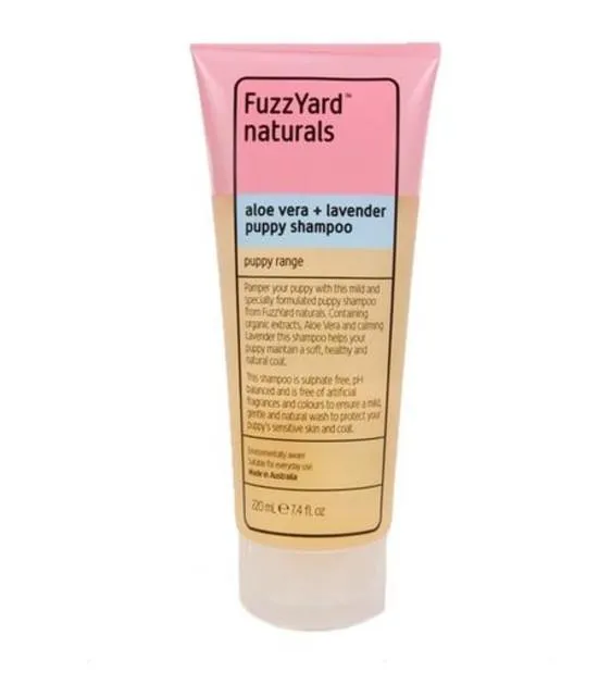 FuzzYard Aloe Vera and Lavender Puppy Shampoo