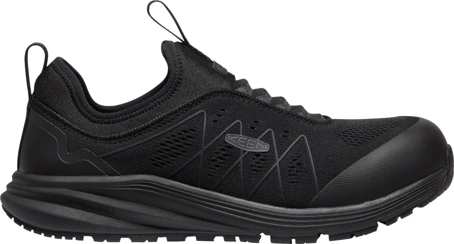 Keen Utility Mens Vista Energy Shift ESD Black/Black Mesh Work Shoes