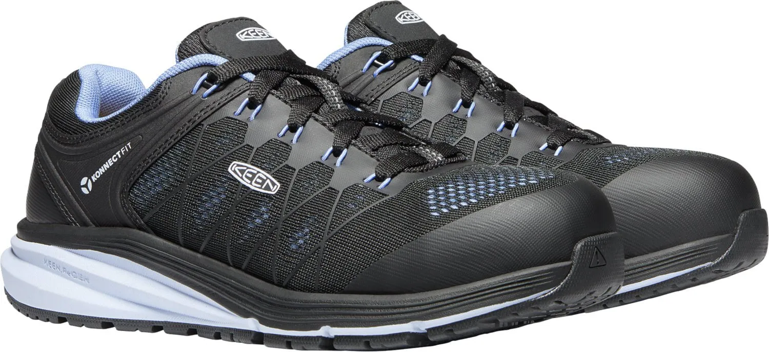 Keen Utility Womens Vista Energy Hydrangea/Black Mesh Work Shoes