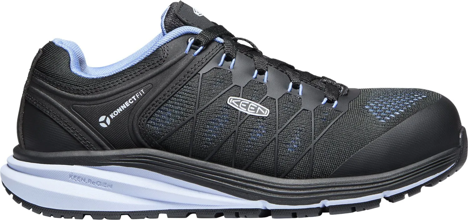 Keen Utility Womens Vista Energy Hydrangea/Black Mesh Work Shoes