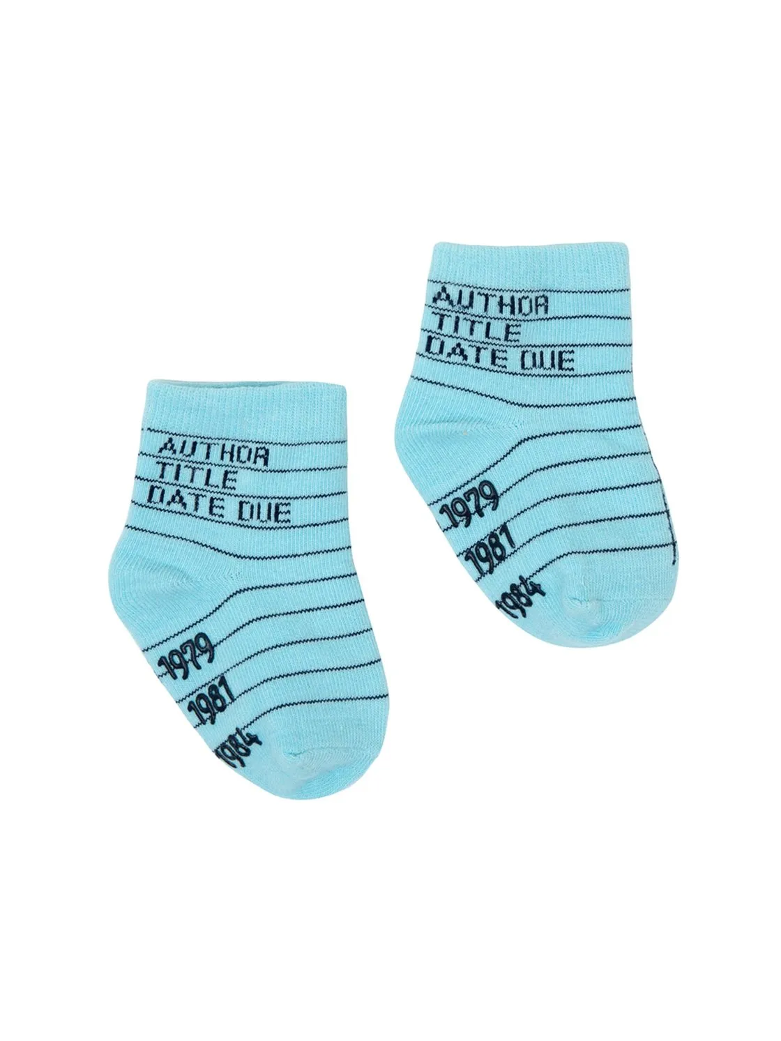 Kid's Library Card 4-Pack Socks