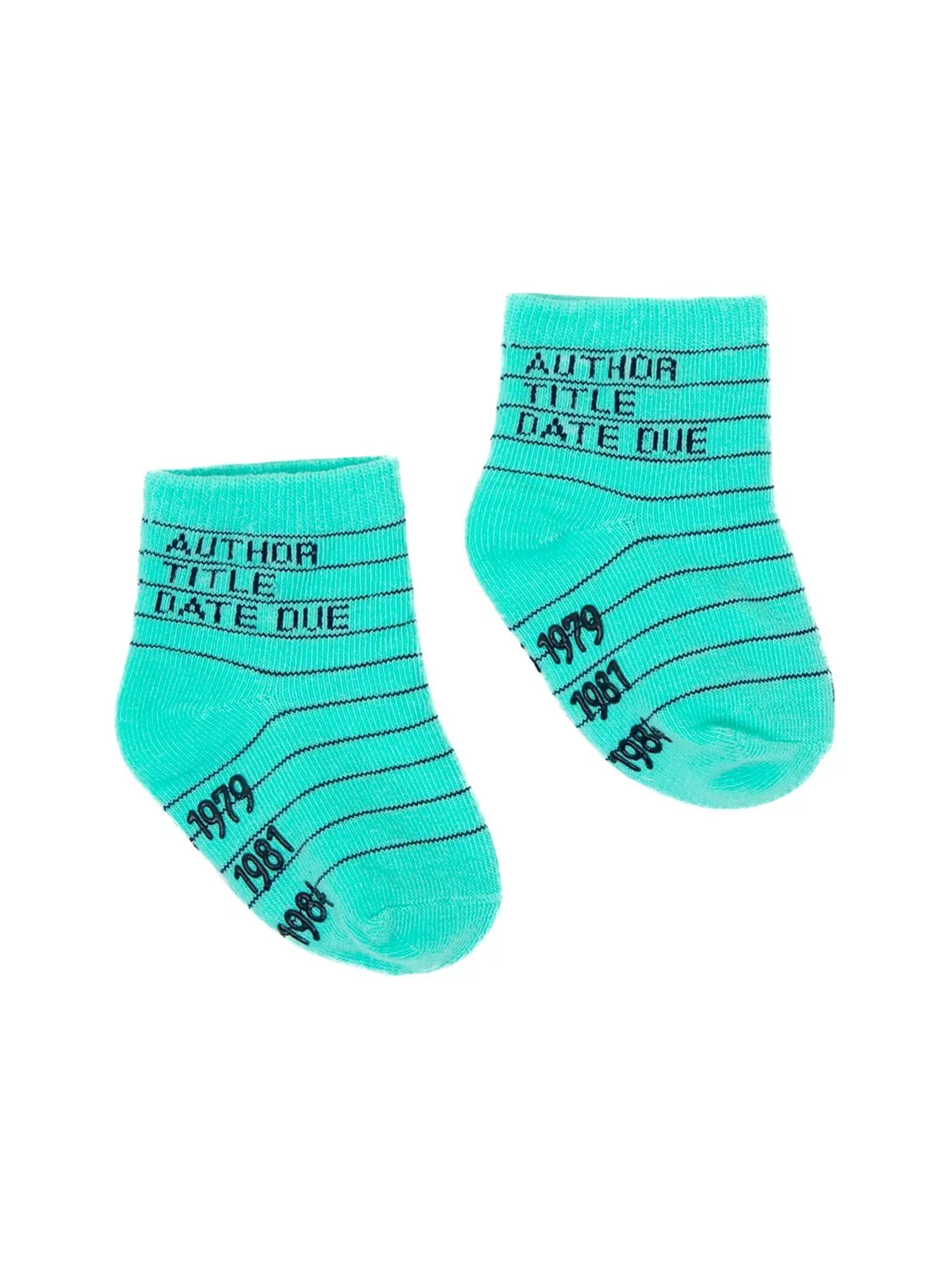 Kid's Library Card 4-Pack Socks