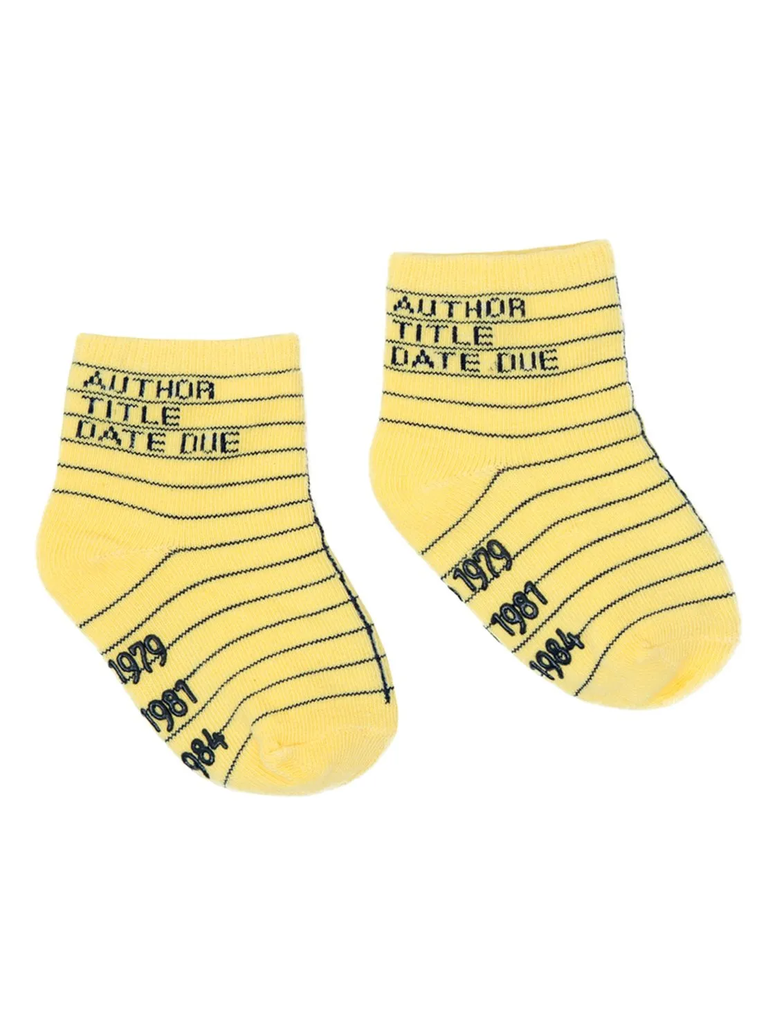 Kid's Library Card 4-Pack Socks