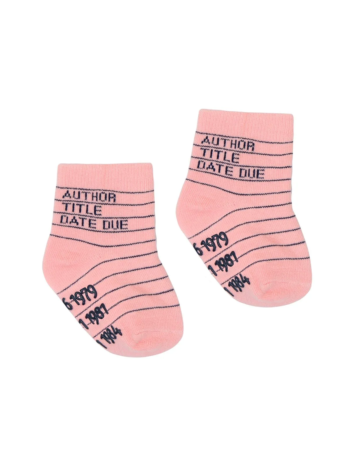 Kid's Library Card 4-Pack Socks