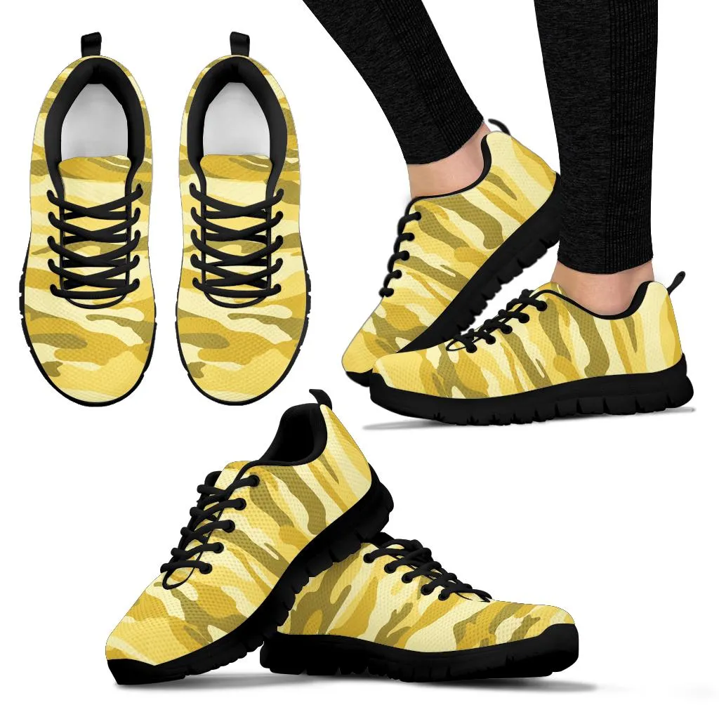 Knit Sneakers_Camo Gold_Combo