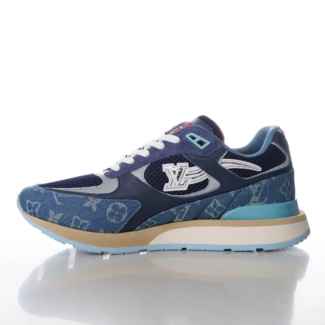 LUV Run Away Monogram denim Sneakers-110