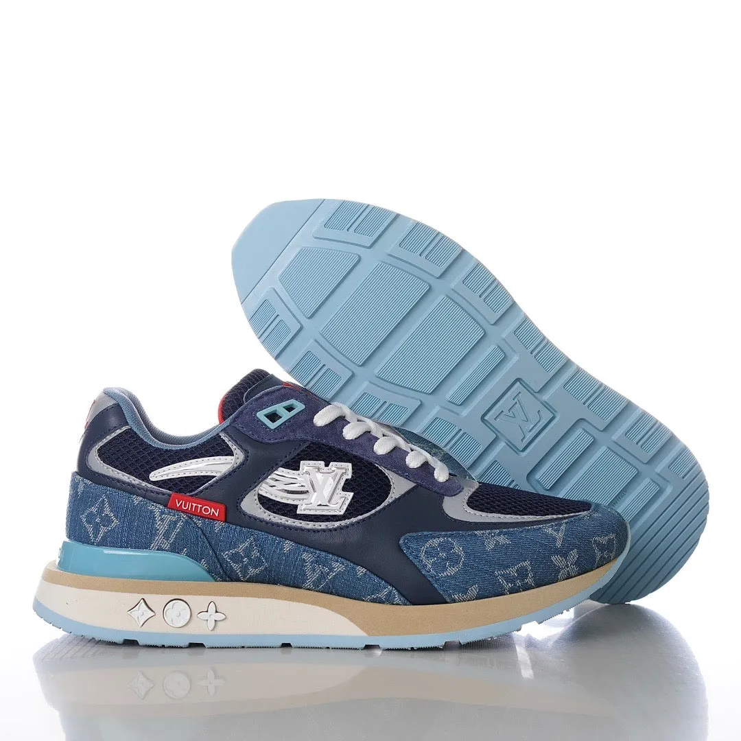 LUV Run Away Monogram denim Sneakers-110