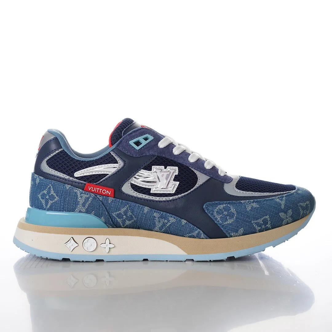 LUV Run Away Monogram denim Sneakers-110