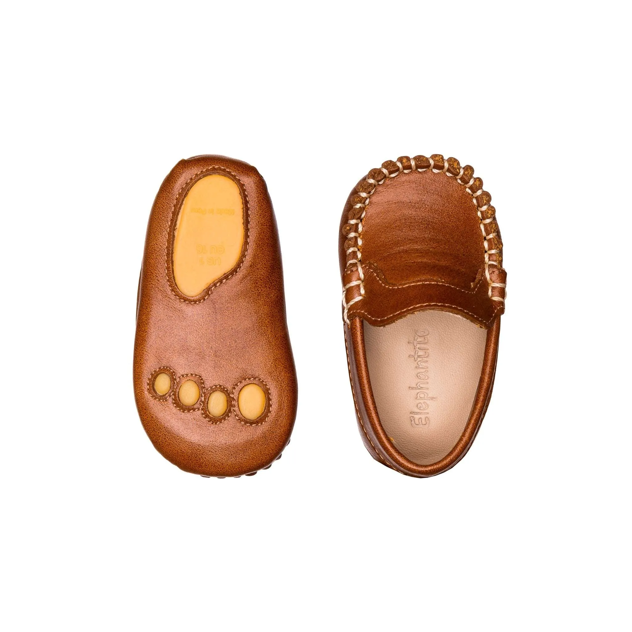 Moccasin For Baby Natural