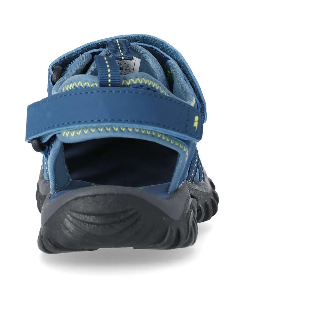 Nantucket Kids' Sandals in Navy / Kiwi