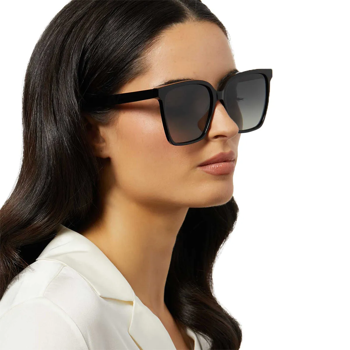 NAOMI - BLACK   GREY GRADIENT   POLARIZED SUNGLASSES